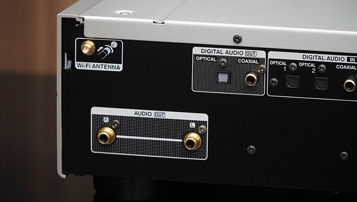 denon-2500ne ngõ out analog