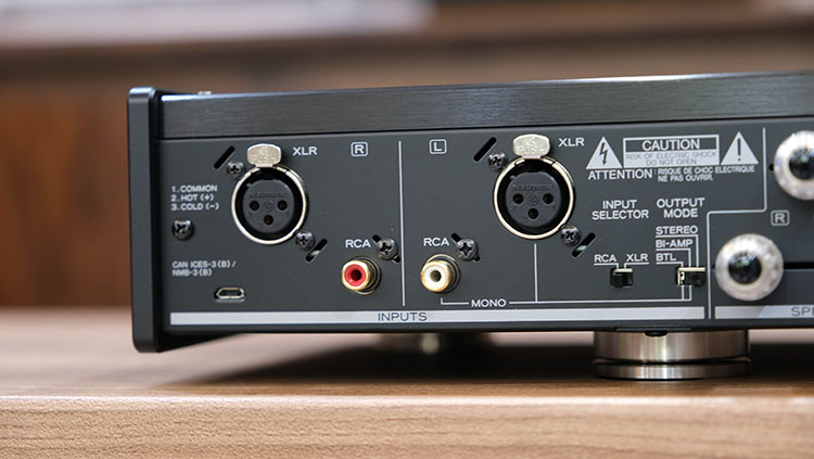 cổng phía sau của teac ap-505