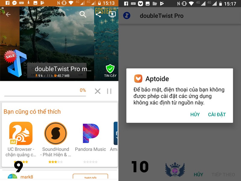 chơi airplay trên android