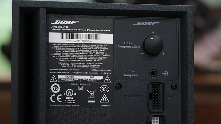 loa vi tính bose companion 50