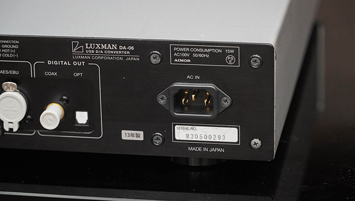 đầu giải mã luxman da06 sản xuất tại japan