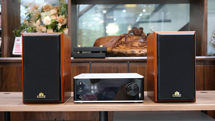 denon dra-150h và castle richmound