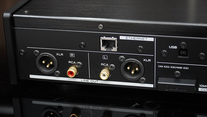 dac teac nt503 analog out