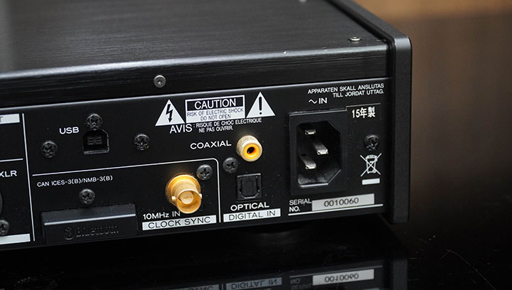 dac teac nt503 ngõ vào