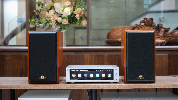 rose rs201 và loa castle richmound