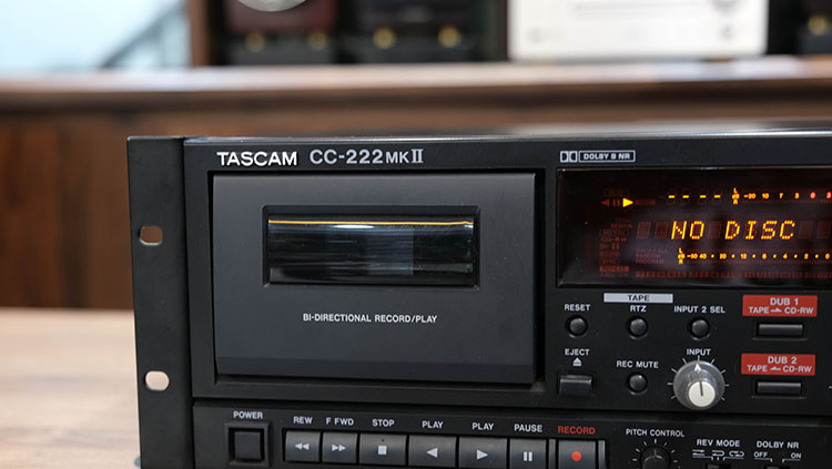tascam c222mkii